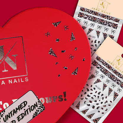 Untamed Wild Edition box - 5 pcs (leo stickers & mini file)