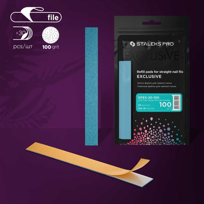Staleks Abrasifs Soft 100 pour lime métal straight MBE-20