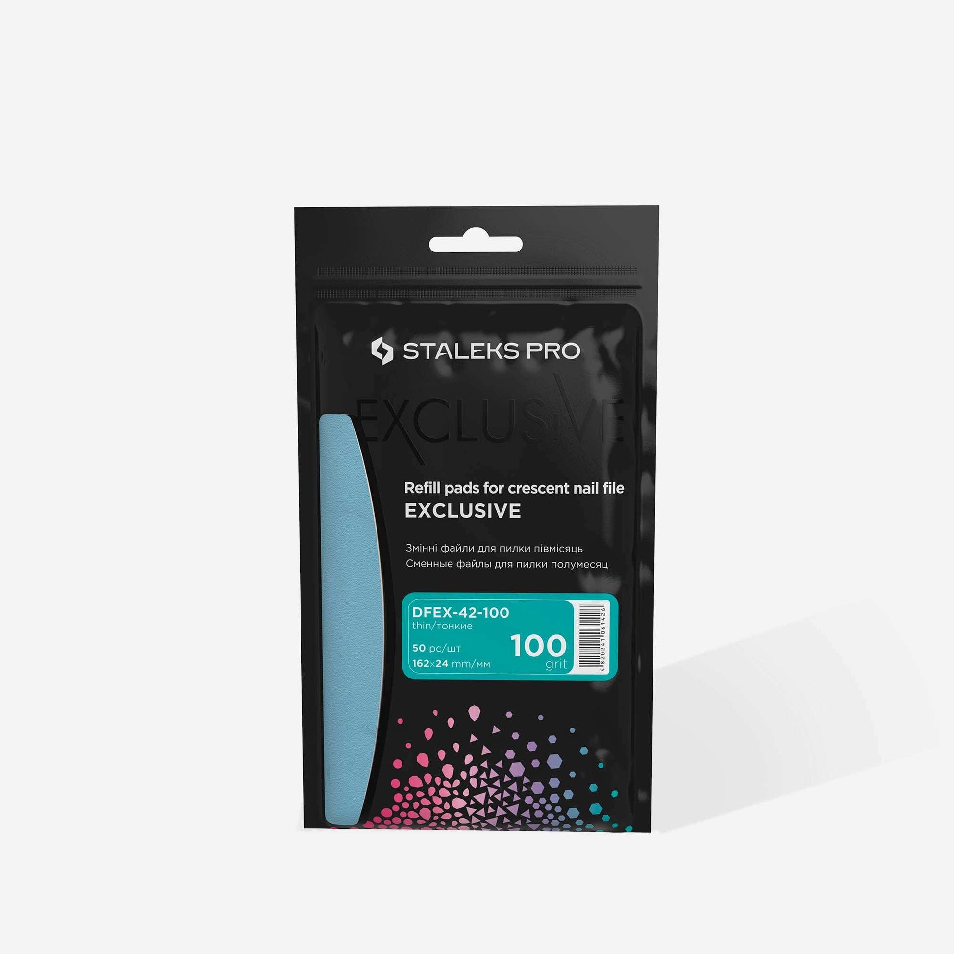 Staleks Abrasifs Soft 100 pour lime métal Halfmoon MBE-40