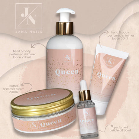 Queen Hand & Body Perfumed Shimmer Lotion - 250 ml