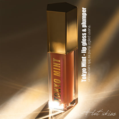 Tokyo Mint - lip gloss & plumper - 9 ml