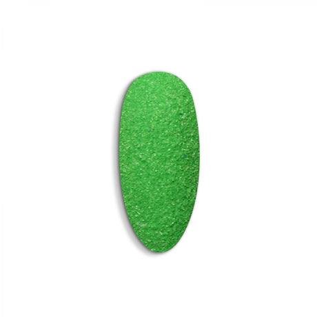 Neon green sugar powder 5g for summer nail effects.