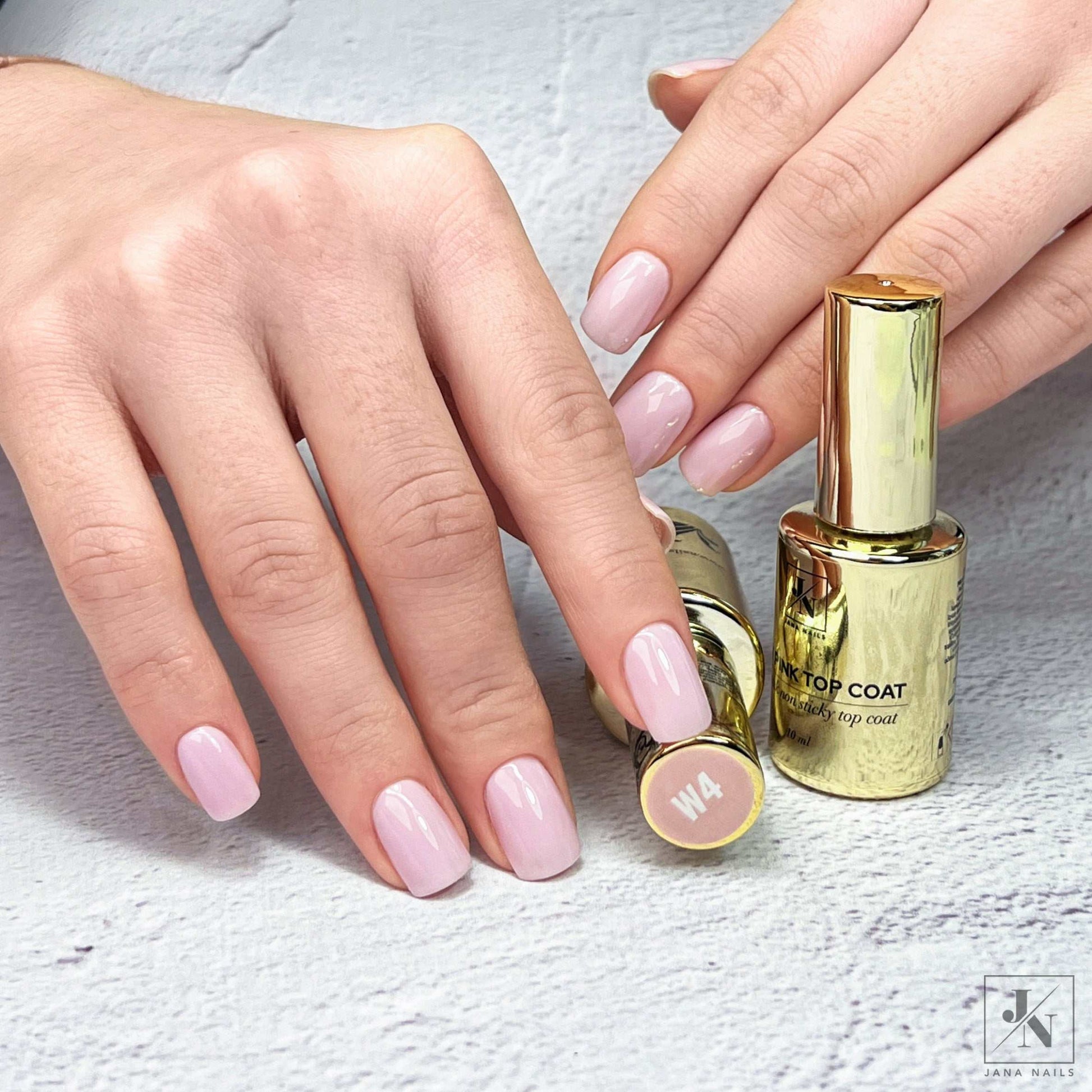 Baby Pink Top Coat
