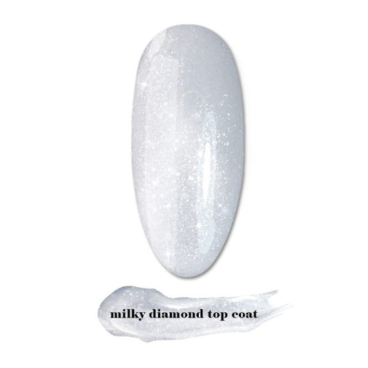 Milky Diamond Top Coat 10 ml