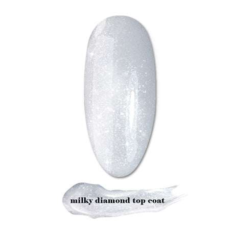 Milky Diamond Top Coat 10 ml