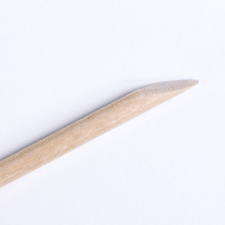 Mini Cuticle Sanding Pusher Sticker & Wooden Stick Set - 180 grit - 200 pcs