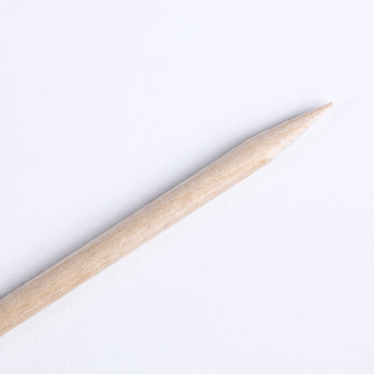 Mini Cuticle Sanding Pusher Sticker & Wooden Stick Set - 180 grit - 200 pcs